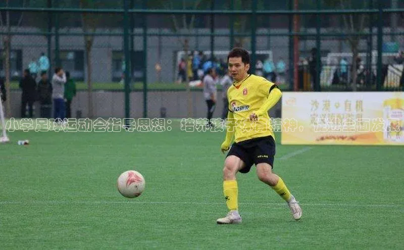 AG凯发K8国际宇信科技小学足球运动会指导思想：培养孩子体育精神，促进全面发展